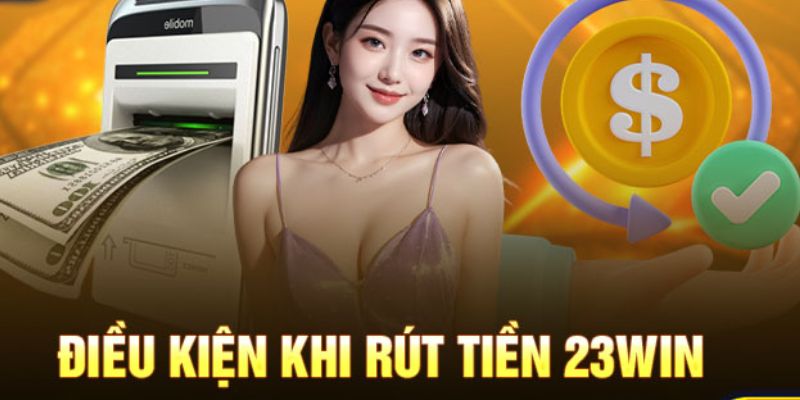 Điểm danh điều kiện rút tiền 23win cần chú ý 